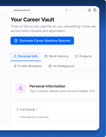 Resumes forget context