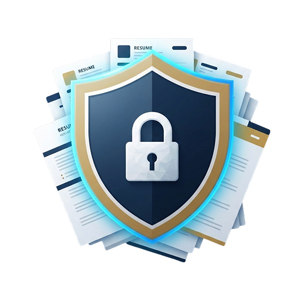 Secure career vault with encrypted storage